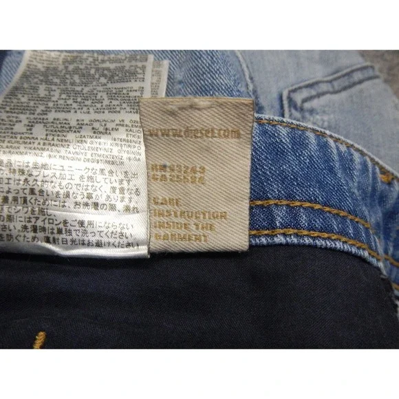 Diesel Slim Fit Distressed Jeans for Men